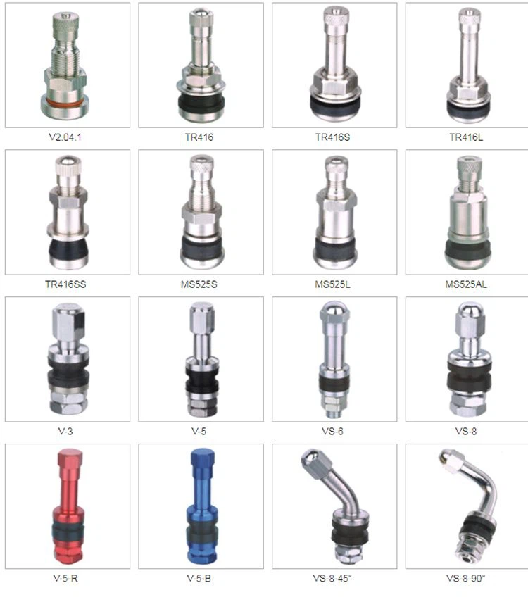 Metal Tire Valves for Cars